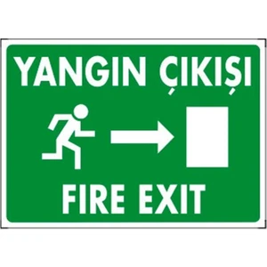 Yangın Yangın Çıkışı/fıre Exıt (Sağ Yön)