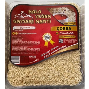 Hala Yeğen Gayseri Mantı -  Çorbalık 1 kg