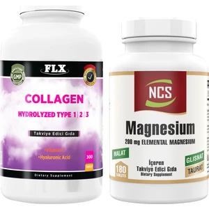 (Collagen) TIP-1-2-3-300 Tablet Magnesium 180 Tablet