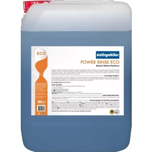 Power Rinse Eco Bulaşık Makinesi Parlatıcı 20 Lt