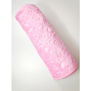 Pembe Kabartmalı Peluş Bebek Battaniye