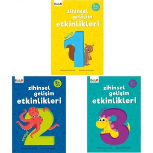 Pedagog Onaylı 5 Yaş Zihinsel Gelişim Seti 3 Kitap