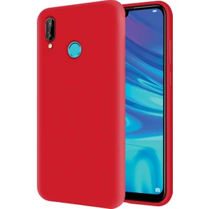 Kzy Huawei Y7 2019 Içi Kadife Soft Logosuz Lansman Silikon Kılıf - Kırmızı