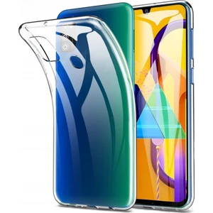 Kzy Samsung M31 Şeffaf Kılıf Clear Silikon Kapak