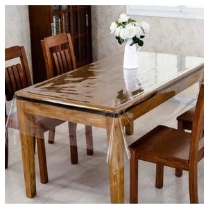 Efem Home Şeffaf Masa Örtüsü 0,16 mm 140x110 cm