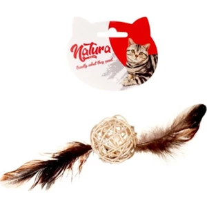 Tüylü Bambu Top Kedi Oyuncak 20 cm
