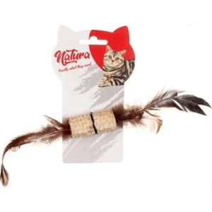 Tüylü Diş Kaşıma Kedi Oyuncak 25 cm