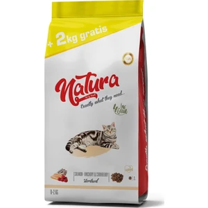 Düşük Tahıllı Hamsi - Somon - Böğürtlen Kısırlaştırılmış Kedi Maması 10 kg