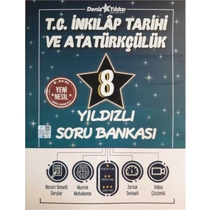 Deniz Yıldızı Yayınları 8. Sınıf  Inkılap Tarihi Soru Bankası