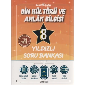 Deniz Yıldızı Yayınları 8. Sınıf Din Kültürü ve Ahlak Bilgisi
