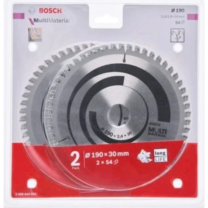 Daire Testere Multi Material 2'li 190X30 mm 54 Diş