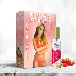 Rose Şişme Bebek + Spicyx  Jel