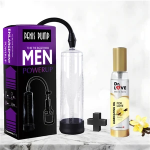 Penis Pump Men Güçlü Vakumlu Penis Pompası Silikon Başlıklı