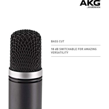 AKG C1000S Yüksek Performanslı Küçük Diyaframlı Kondenser Fiyatı