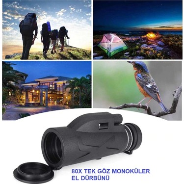 Triline 80X Dürbün Zoom Tek Göz Monoküler Hd El Teleskobu Fiyatı