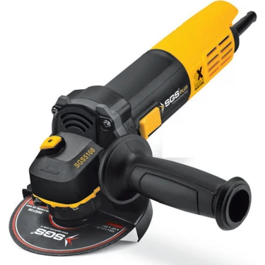 SGS Hı-Tech Avuç Taşlama Makinesi 850 Watt Profesyonel Kullanım İçin 115-125 mm Disk