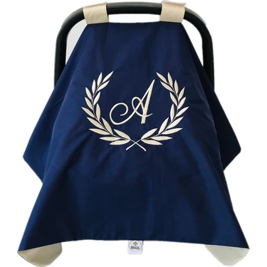 Atölye Eda İsme Özel Arkası Harf Nakışlı Puset Örtüsü Fiyatı