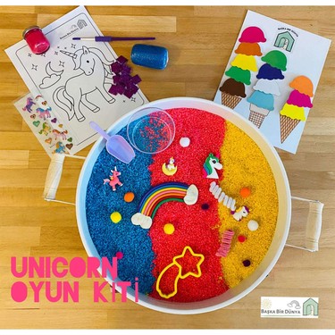 Baska Bir Dunya Unicorn Temali Oyun Kiti Fiyati