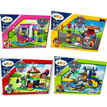 Kids Paw LEGO 340 Parça 4'lü Fiyatı - Taksit