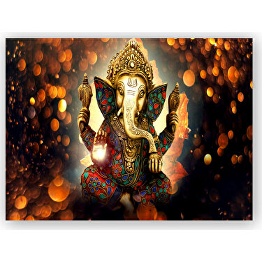 Caka Tablo Ahsap Tablo Lord Ganesha Vinayaka Ganapati Fiyati