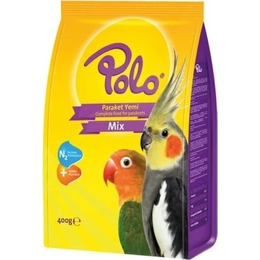 Polo Paraket Sultan Cennet Papağanı Yemi 400