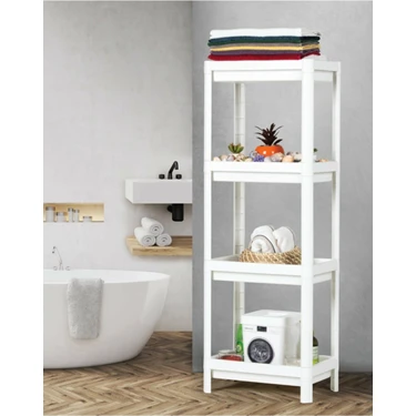 Shelf Unit Banyo Rafı Mutfak Rafı Balkon Rafı Organizer Raf