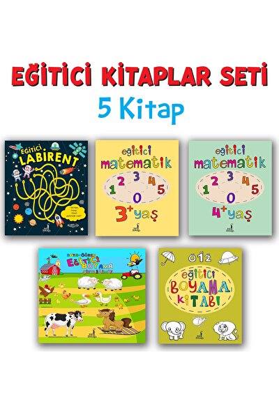 Eğitici Kitaplar Seti (5 Kitap Takım) - Serkan Karakoç