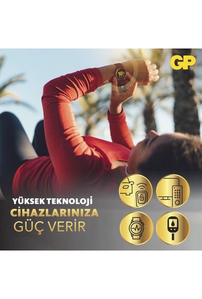 Gp Cr2032 3V Lithium 5Li Kartela