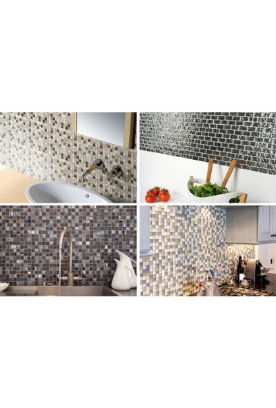 Orient Mutfak,banyo,havuz ve Zemin Için Sade Beyaz 18X62 Cam Mozaik