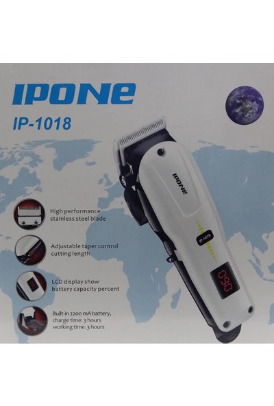 Ipone IP-1018 Saç ve Sakal Kesme Makinesi