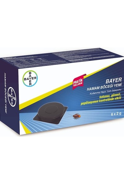 Bayer Hamam Böceği Yemi 6 x 2