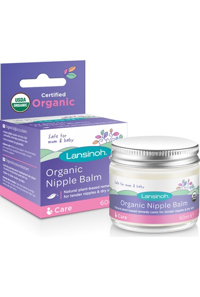 Lansinoh® Organik Göğüs Ucu Balmı- 60ml