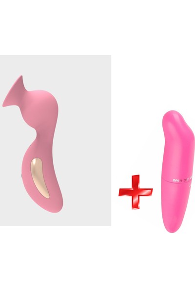 EasyLove Bird Emiş Yapabilen Titreşimli Lüks Vibratör+G-Noktası Vibratör