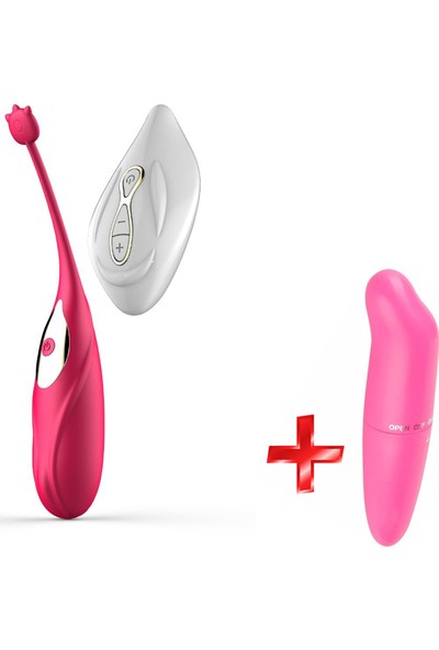 EasyLove Elven King Kumandalı Şarj Edilebilir Lüks Vibratör+G-Noktası Vibratör