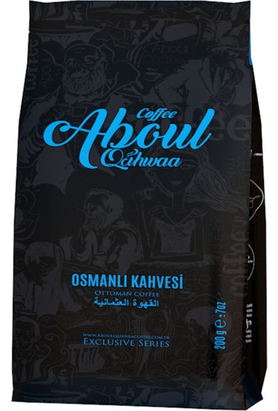 Aboul Qahwaa 6 Farklı Blok Bottum Türk Kahvesi Seti 200 gr
