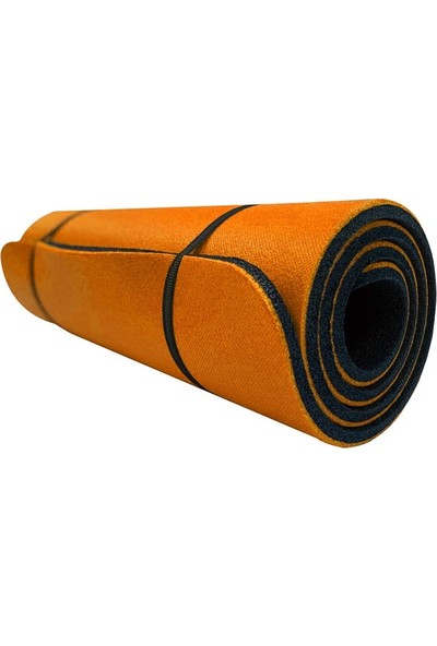 Dafron Yoga Mat 180 x 60 x 1,6 cm DF150 Turuncu - Siyah