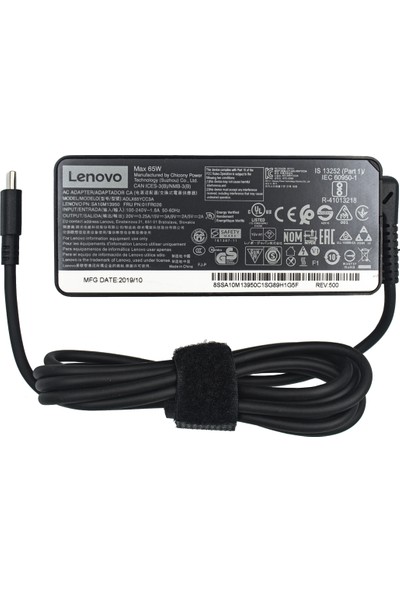 Lenovo ADLX65YDC3A 65W USB Type-C Notebook Şarj Adaptörü