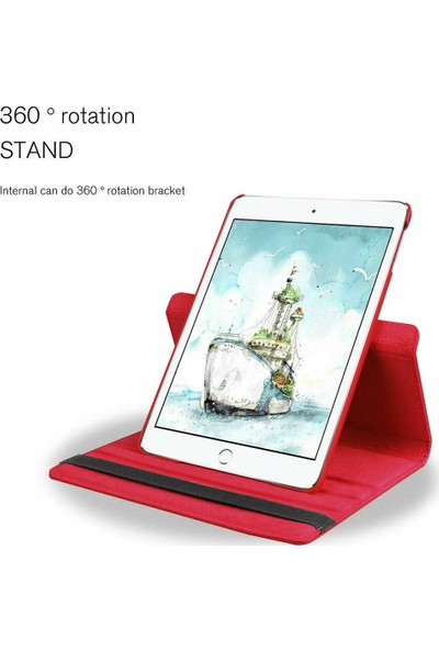 Teleplus Apple iPad Air 10.9 2020 Kılıf Dönerli Standlı Kapak Pembe