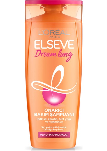 L'Oreal Paris Elseve Dream Long Onarıcı Bakım Şampuanı 360ml