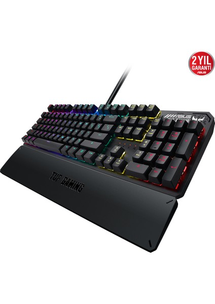 RA05 TUF Gaming K3 D/RD Aura Sync Red Switch RGB TR Mekanik Gaming Klavye