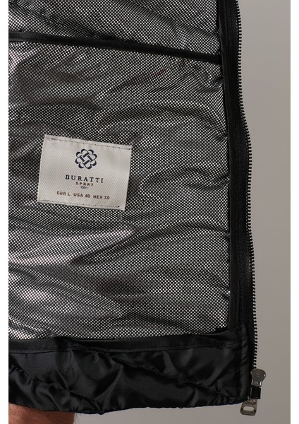 Slim Fit Dik Yaka Kapitone Şişme Yelek Erkek Yelek 5852004