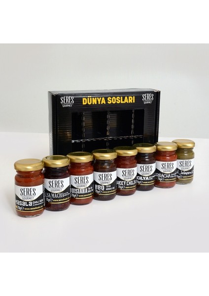 Seres Foods Dünya Sosları 70 gr 8'li