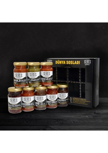 Seres Foods Dünya Sosları 70 gr 8'li