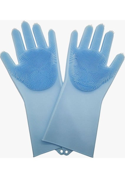 Isıya Dayanıklı Pratik Silikon Bulaşık Yıkama Eldiveni