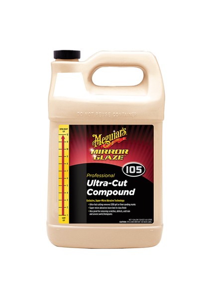 M10501 Mirror Glaze® Ultra-Cut Compound Çizik Çıkarıcı Pasta 3,79 Lt.