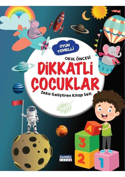Dikkatli Çocuklar - Zeka Geliştiren Kitap Seti 6 - 9 Yaş