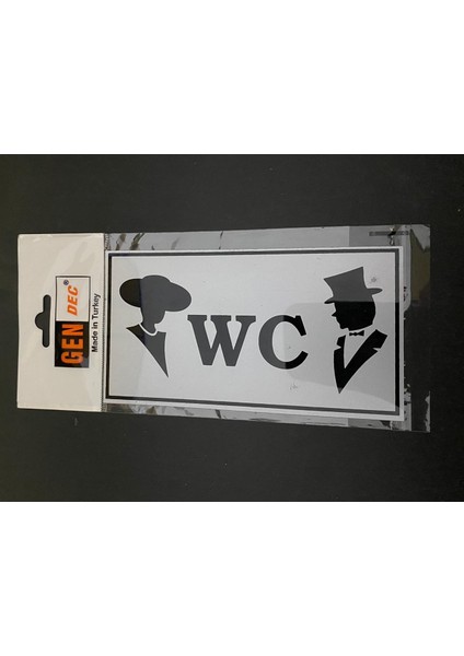 Wc Tuvalet Bay Bayan 8 cm x 15 cm