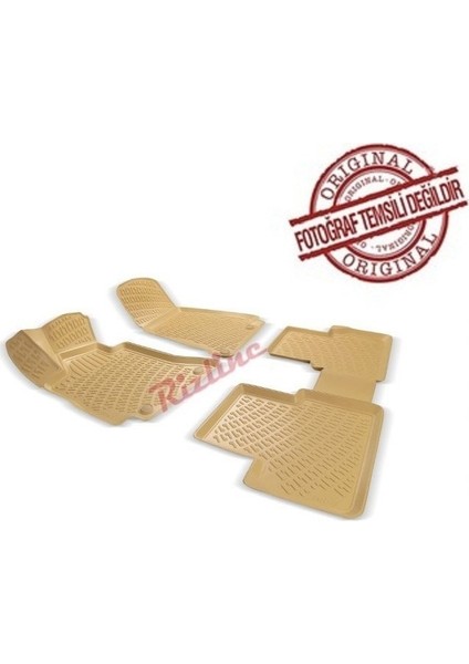 Renault Laguna 3 Bej 2007-2015 3D Havuzlu Paspas fiyatları