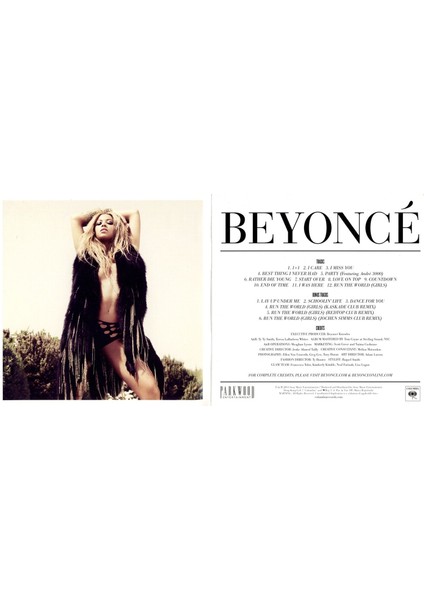 Beyonce - 4 / CD modelleri