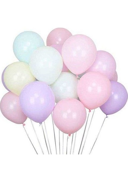 Karışık Makaron Balon 100'LÜ